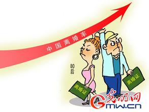 上海的离婚率为何这么高?2015上海80后离婚率