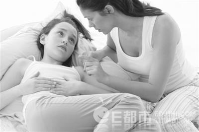 13岁的少女月经照片,月经推迟的原因,女孩青春