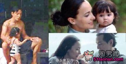 吴彦祖定娃娃亲女儿遭刘烨嫌弃.吴彦祖与刘烨谁更帅身高对比图