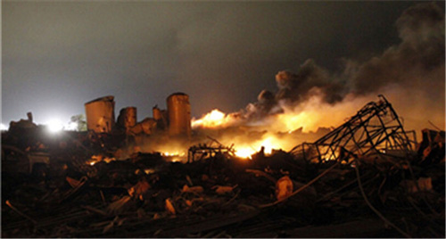 昆山粉尘爆炸事故图片现场视频曝光,昆山粉尘