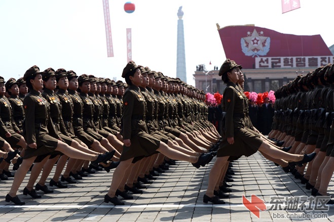 最牛的朝鲜军队阅兵,2015朝鲜建党70周年阅兵