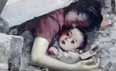 汶川地震死亡夫妻照片,盘点汶川大地震感人事