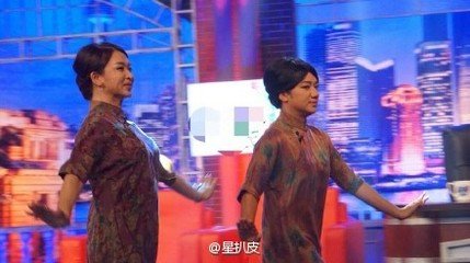 王祖蓝为什么模仿金星,王祖蓝现场模仿金星视频图(2)
