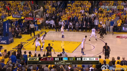 2016年NBA总决赛骑士4-3逆袭勇士夺冠创历史