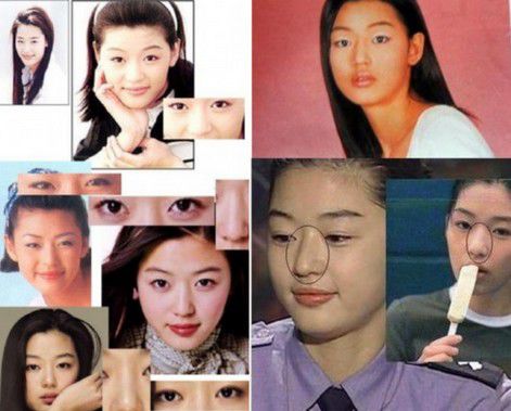 全智贤未整容前旧照,全智贤整容了吗素颜前后对比图片