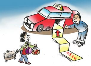 美女深夜打车遭出租司机骚扰,出租司机骚扰女乘客过程图(2)