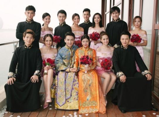 陈妍希孕肚照曝光,陈妍希大婚最美伴娘团及嘉宾名单曝光