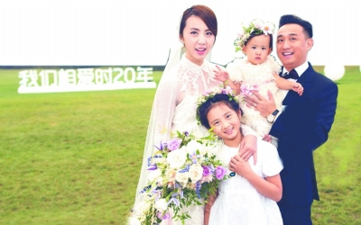 黄磊两个女儿照片图,揭秘黄磊老婆孙莉个人简历资料及家庭背景