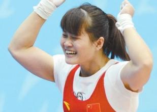 邓薇破纪录夺金牌视频图片,里约奥运会63kg级