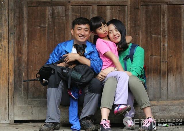 黄磊两个女儿照片图,黄磊老婆孙莉家庭背景资料大揭秘