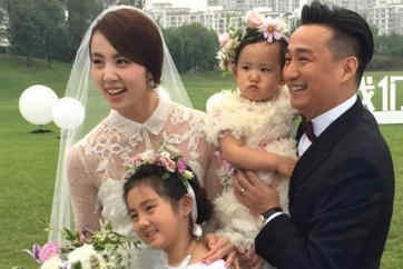 黄磊两个女儿照片图,黄磊老婆孙莉家庭背景资