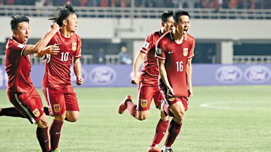 2016世预赛12强中国男足vs韩国,中国足球12强