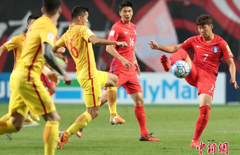 2018世预赛12强国足2-3不敌韩国视频,中国男