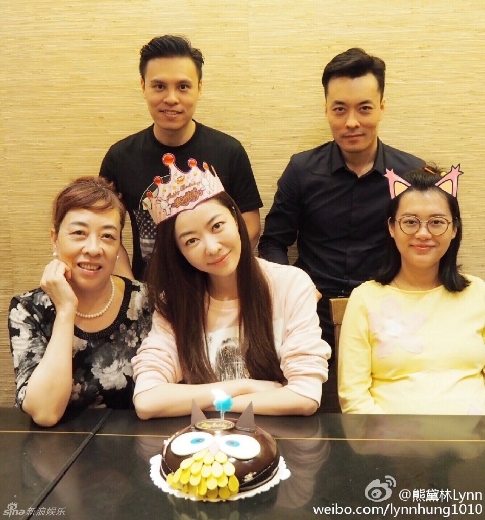 熊黛林过生日老公献吻照曝光,揭郭可颂比熊黛林大几岁及身家背景