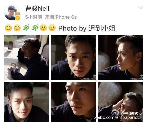 网传演员曹骏和蓝盈莹恋情疑曝光,揭蓝盈莹个人资料家庭背景图片