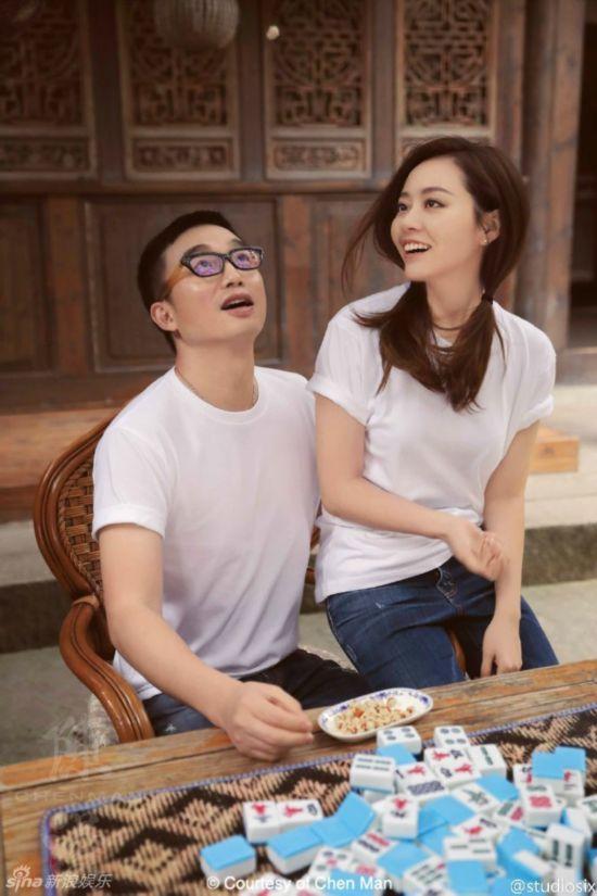 张靓颖冯轲搞怪婚纱照曝光,揭秘张靓颖老公冯轲的真实身份