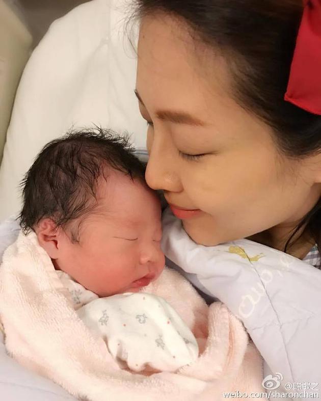 TVB花旦陈敏之生子照片曝光,揭陈敏之老公是谁个人资料身价背景
