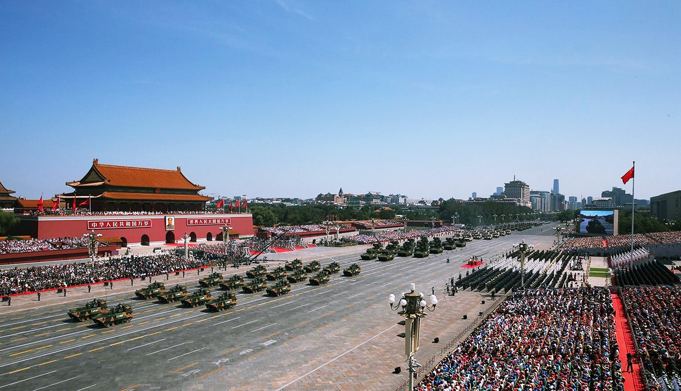 沙场点兵 大漠列阵 高清大图带你全景看阅兵（一） - 中国军网