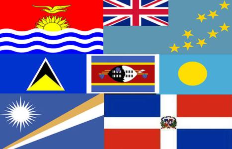 台湾邦交国有哪些断交了,台湾邦交国名单最新