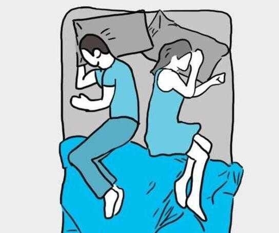 夫妻睡姿看出两人感情，这么多种你都没中感情好不了