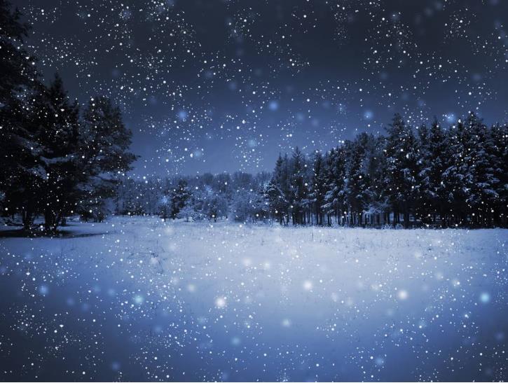 下雪的说说心情短语图片 听银装素裹里雪落下的声音